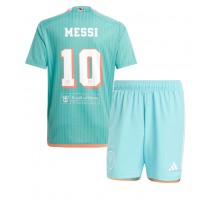 Inter Miami Lionel Messi #10 Koszulka Trzecia dzieci 2024-25 Krótki Rękaw (+ krótkie spodenki)